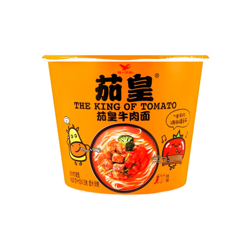Uni-President tomato-king beef bucket noodles 120 g