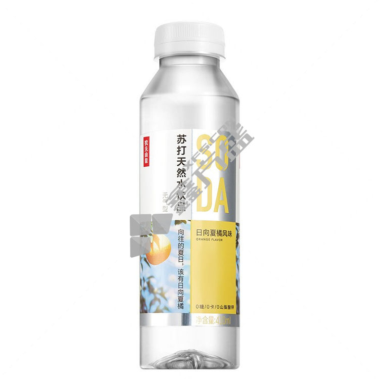 Soda Natural Water Orange 410 ml