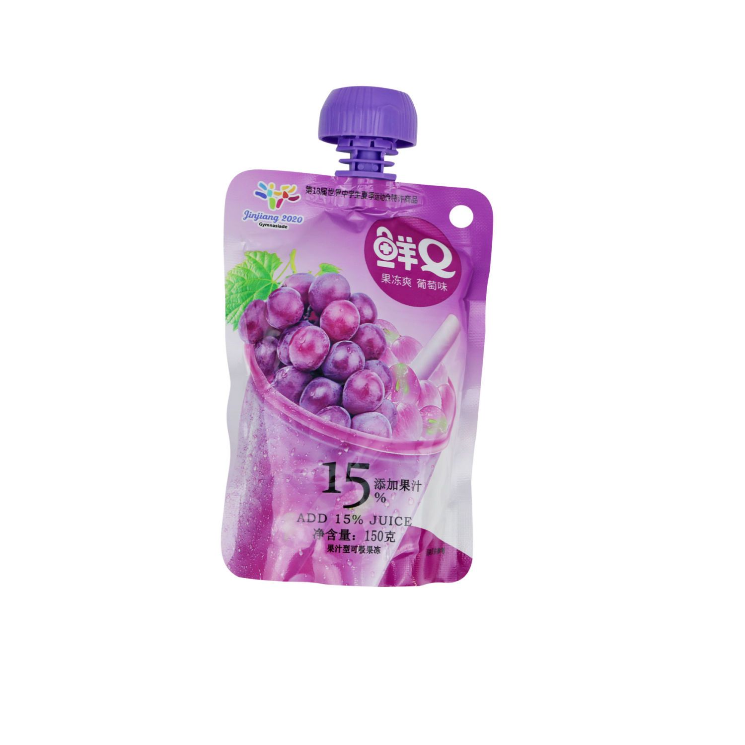XianQ grape flavor jelly drink 150 g