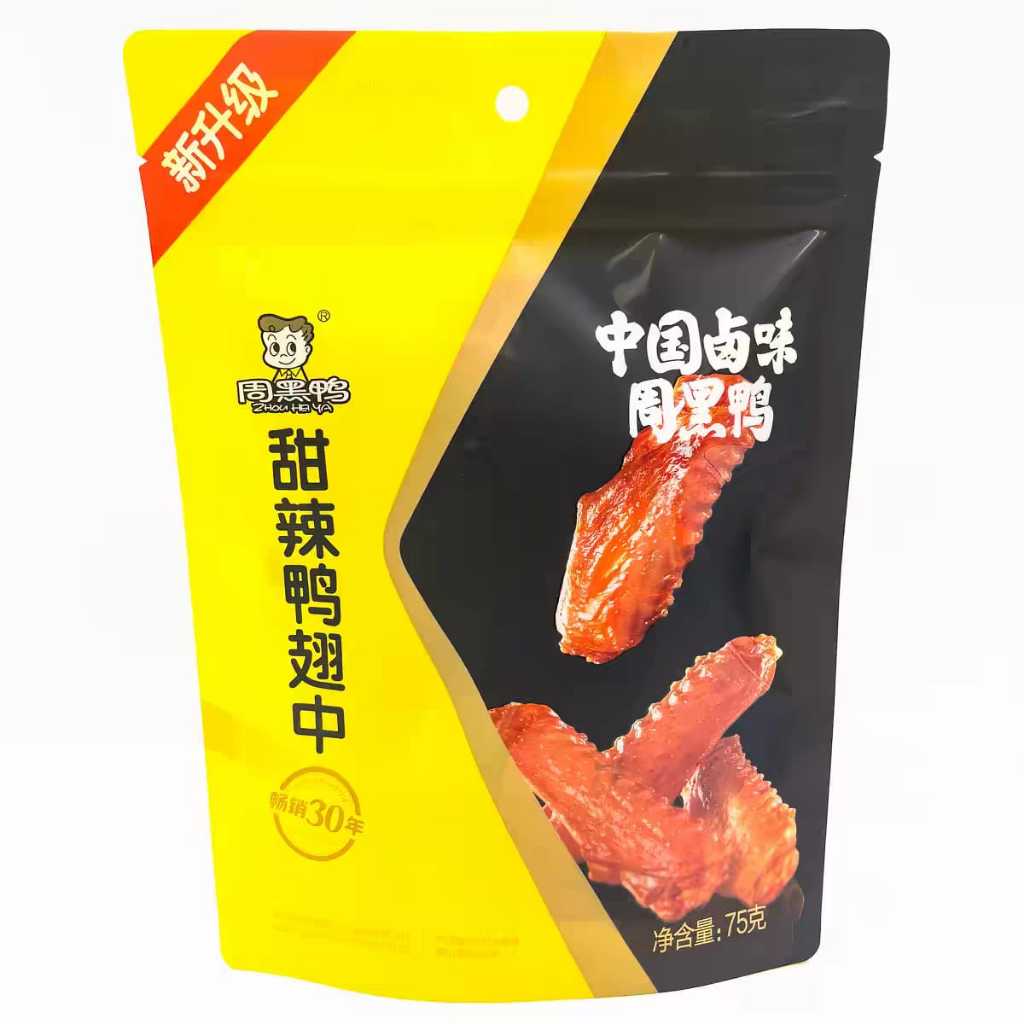 Zhou Hei Ya sweet & spicy duck wingettes 75 g