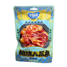 Bao Shao Ba Zhua Yu spicy octopus snack 50 g