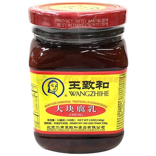 Wangzhihe large chunk fermented tofu 340 g