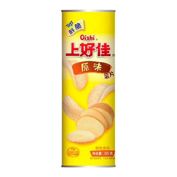 Oishi Original Flavor Potato Chips 85 g